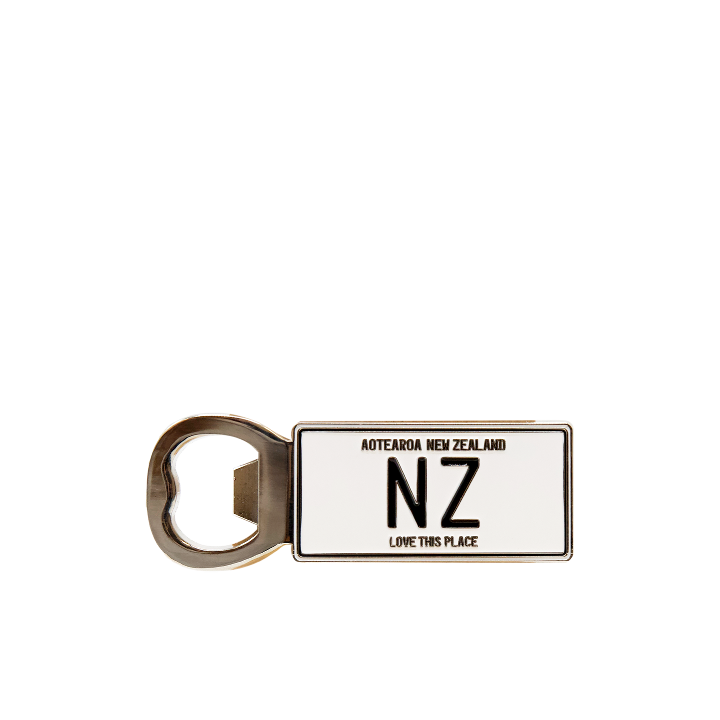 Magnet Bottle Opener- Number Plate NZ Gifts - Key Rings, Badges & Magnets