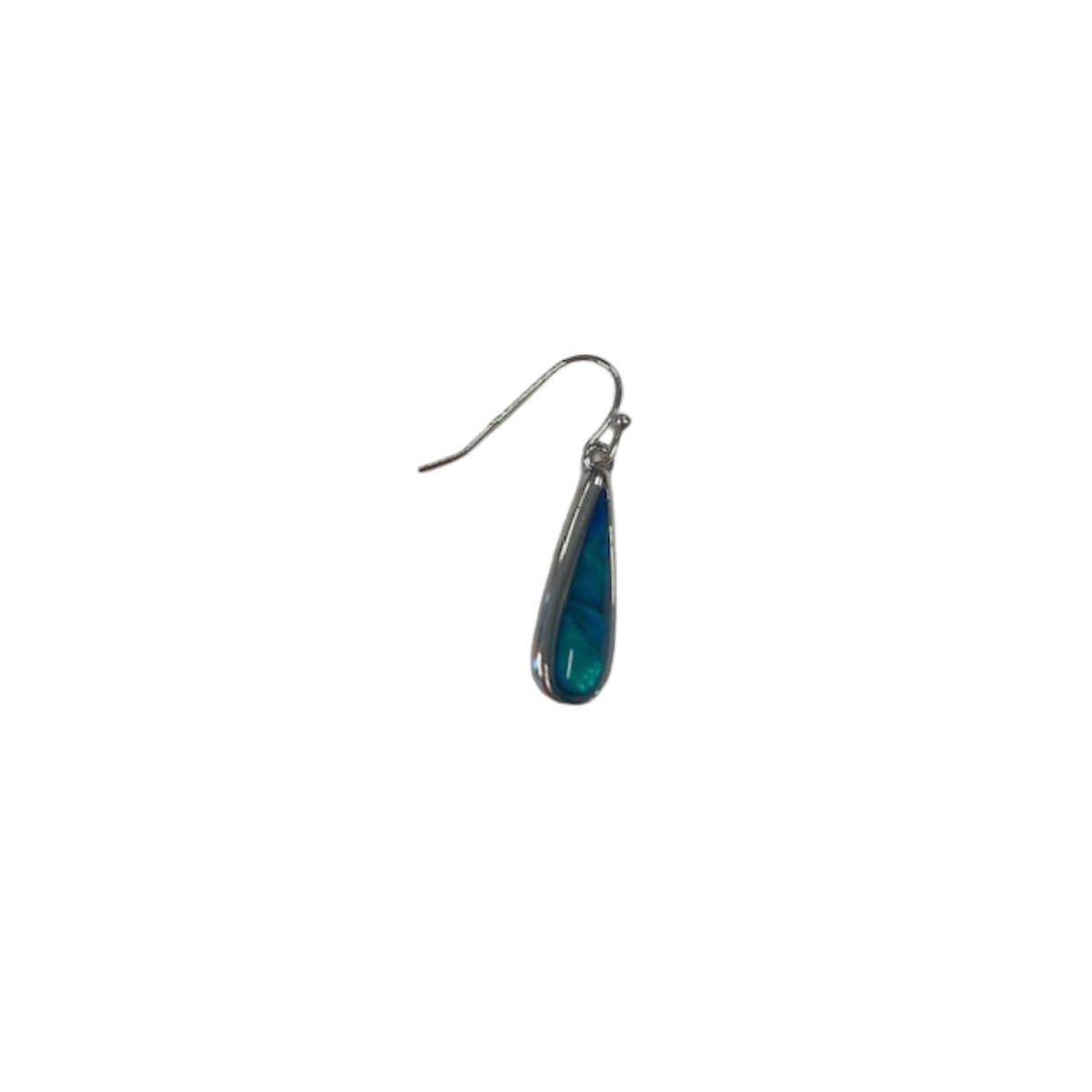 Paua Shell Necklace & Earring Tear Drop