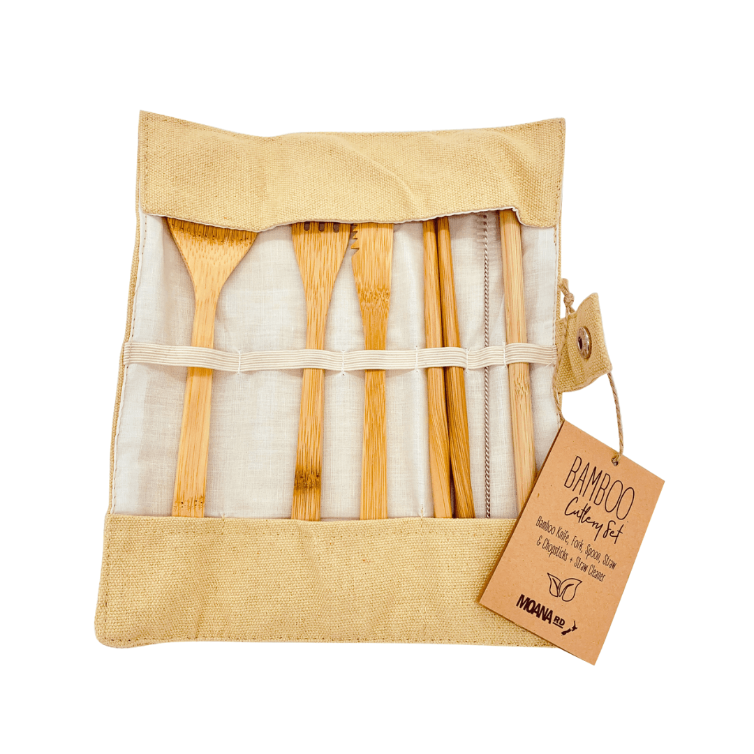 Eco Cutlery Set Moana Road - Bamboo