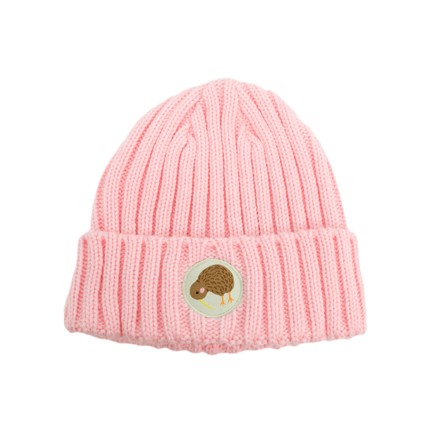 Kids Beanie Moana Road - Pink - hellokiwi