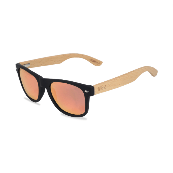 Sunglasses Moana Road 50/50s - Bamboo Frame - hellokiwi