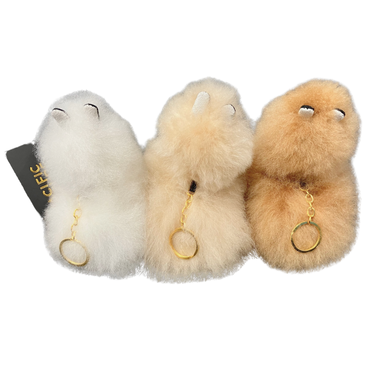 Alpaca Key Ring