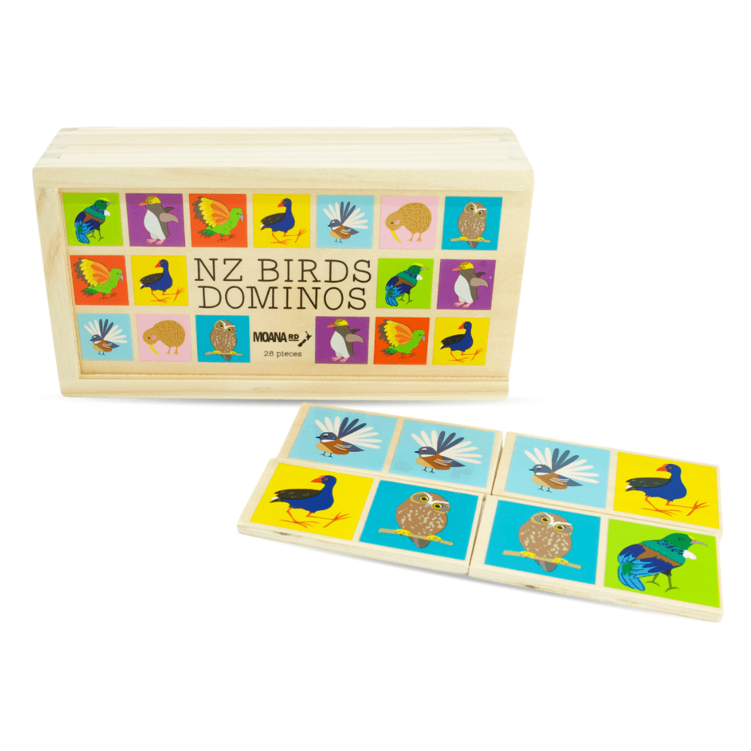 NZ Birds Dominoes - Moana Road Gifts - Sport, Outdoor & Games
