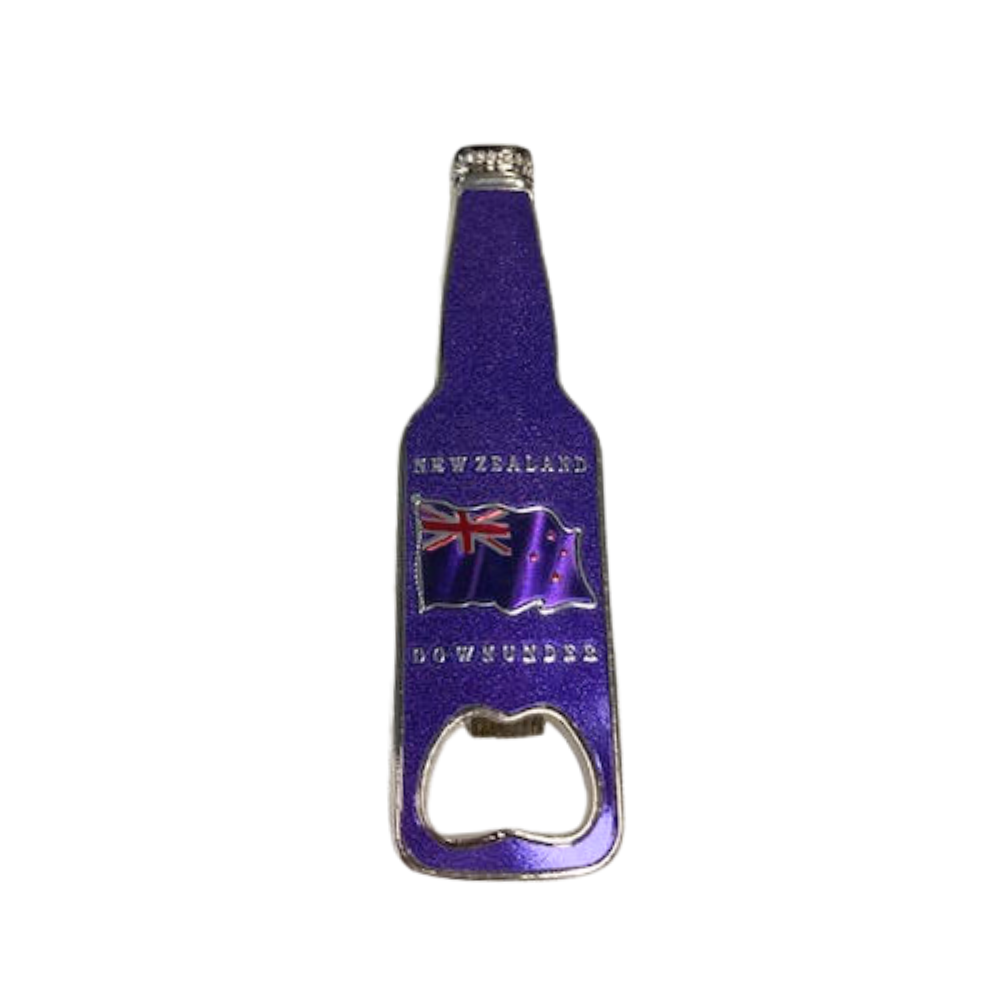 New Zealand Bottle Opener Magnet