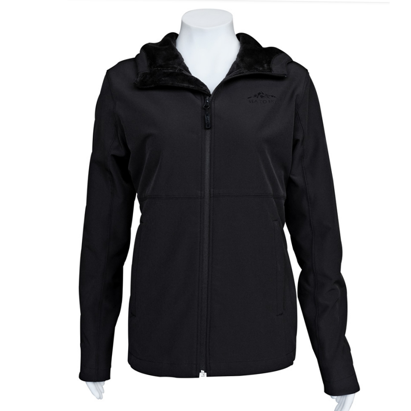 Black Softshell Fleece Jacket Souvenir T-Shirts