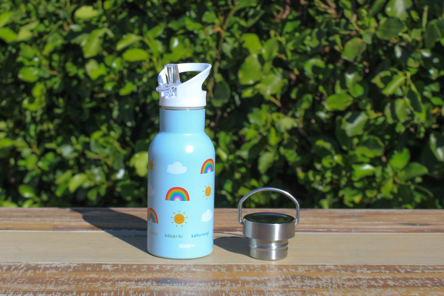 Kids Drink Bottle Moana Road - Rainbow Homeware - kitchenware