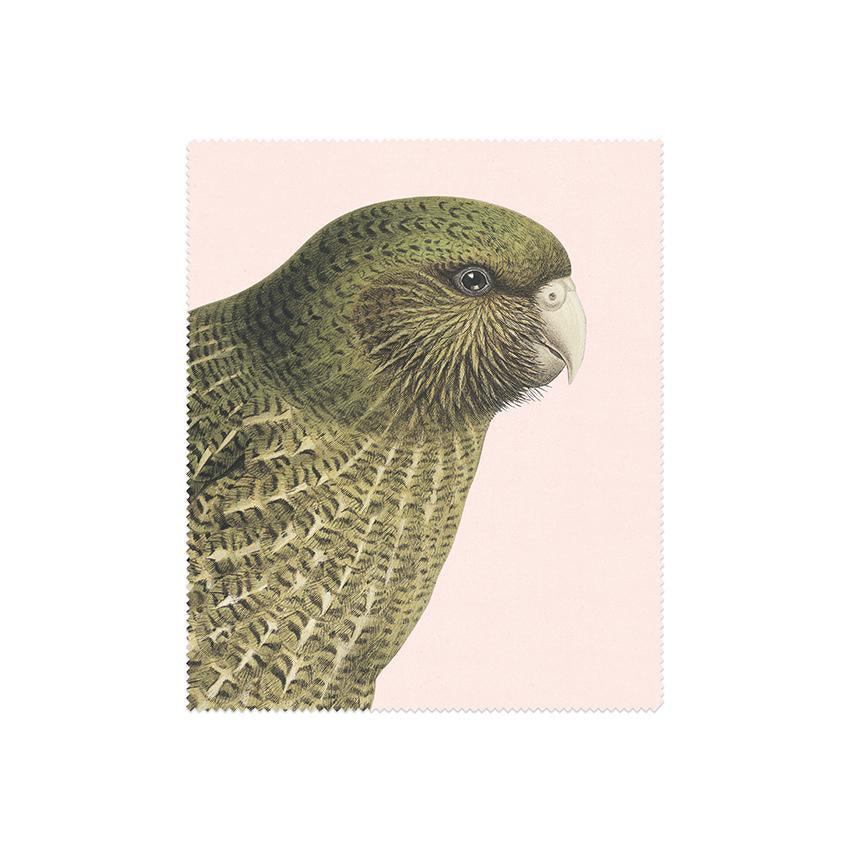 Hushed Pink Kakapo Lens Cloth Homeware - Living Room
