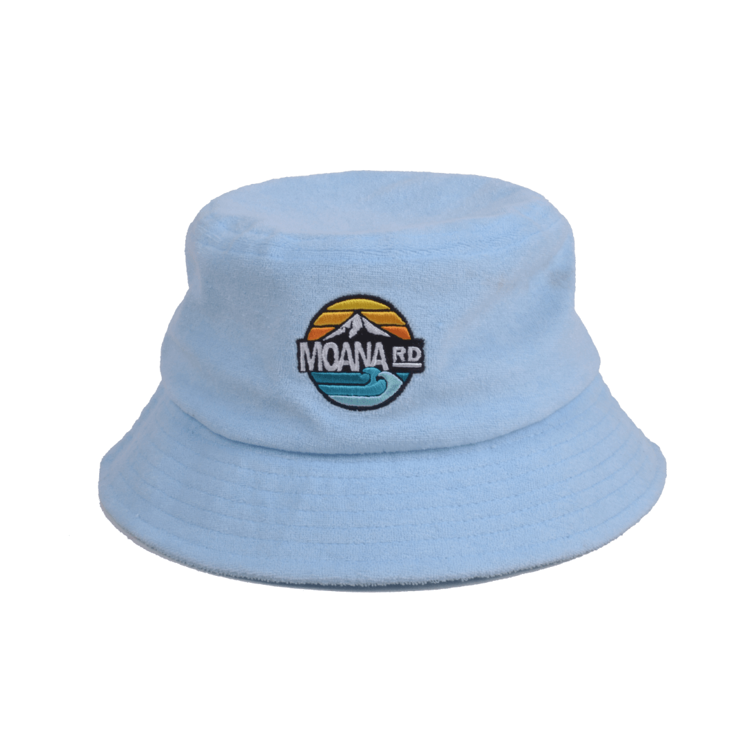 Towelling Bucket Hat - Moana Road