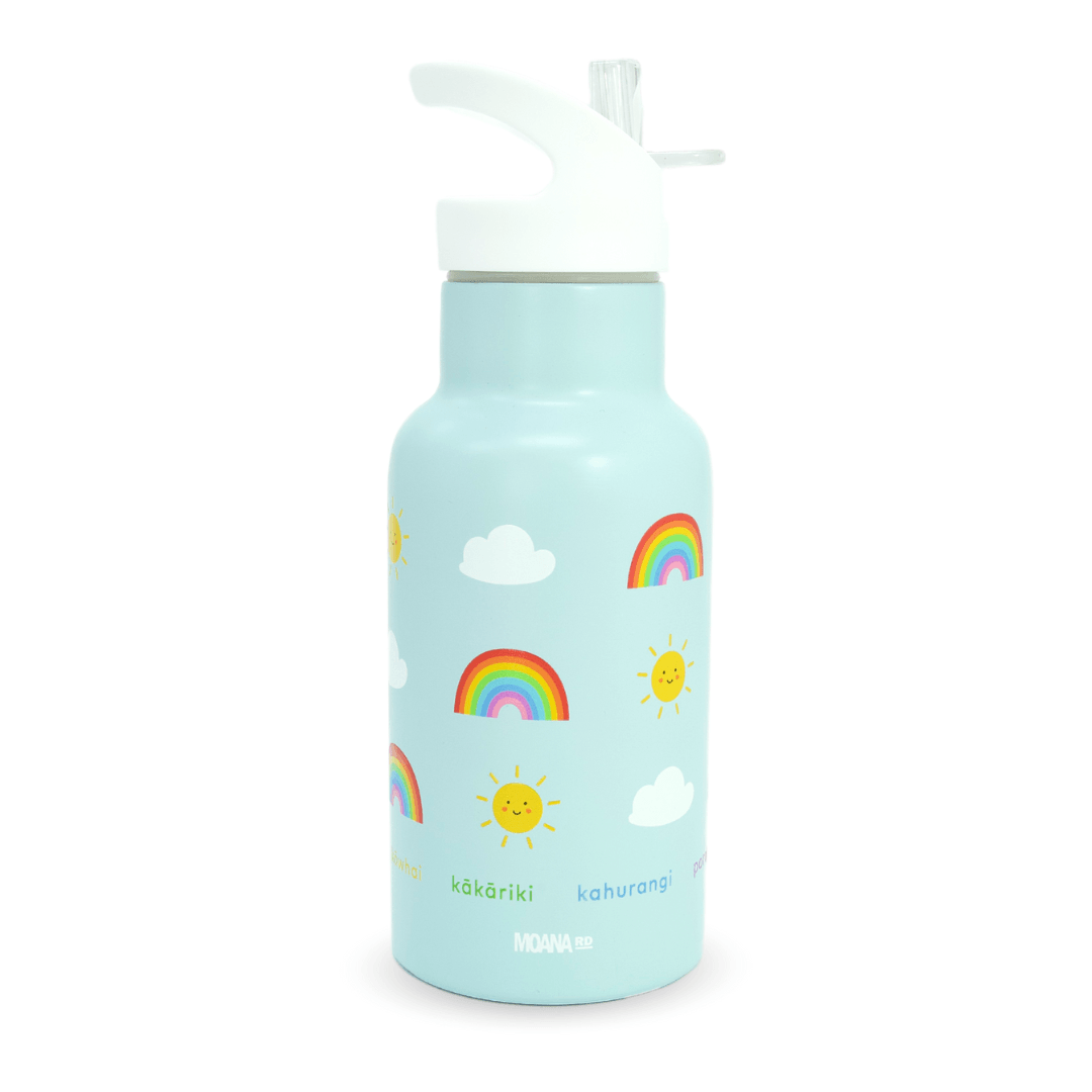 Kids Drink Bottle Moana Road - Rainbow Homeware - kitchenware