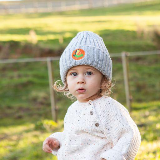 Kids Beanie Moana Road - Grey Kea Bird Gifts - Hat, Beanie and Caps