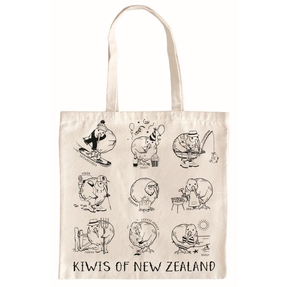 Cotton Bag Kiwis of New Zealand Gifts - Bags