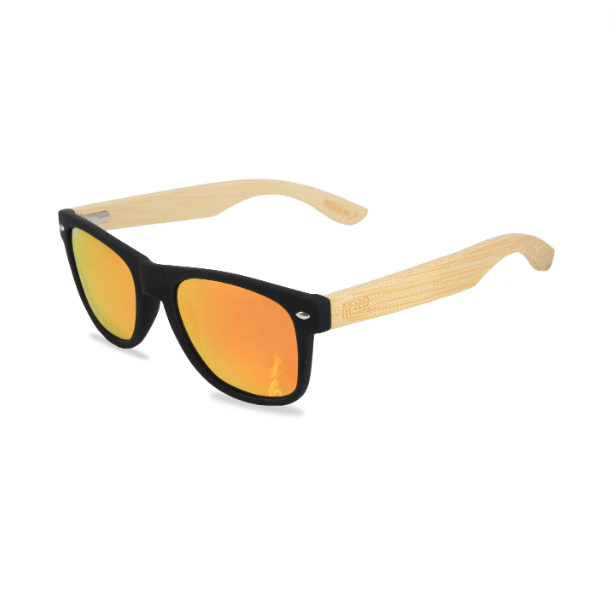 Sunglasses Moana Road 50/50s - Bamboo Frame - hellokiwi