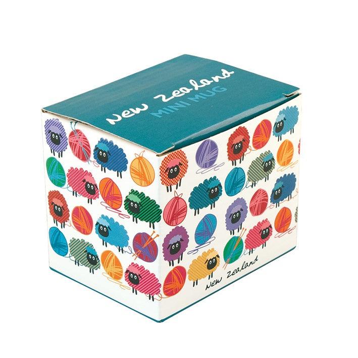 Mini Coffee Mug Cup Woolly Brights Homeware - kitchenware