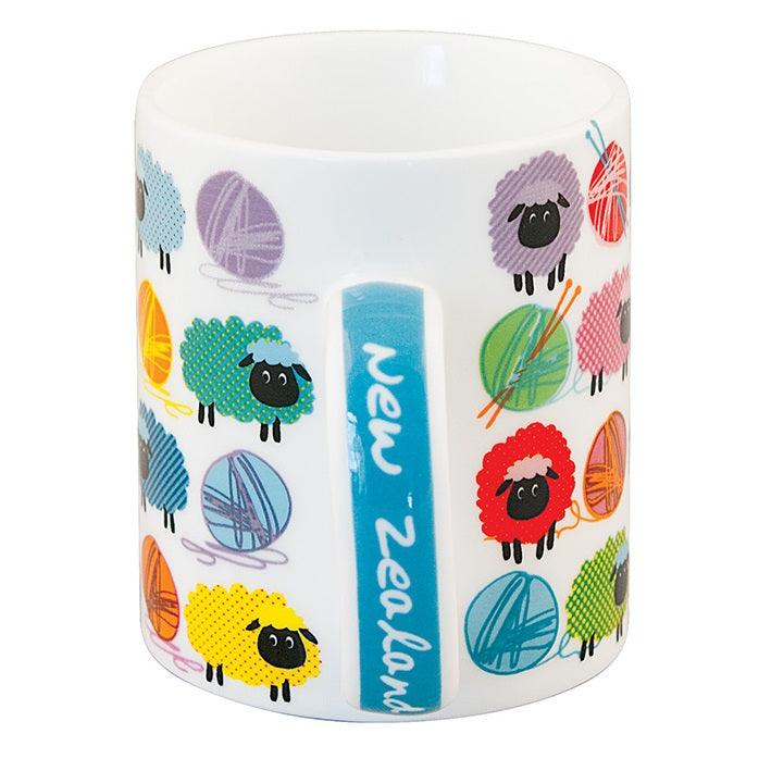 Mini Coffee Mug Cup Woolly Brights Homeware - kitchenware