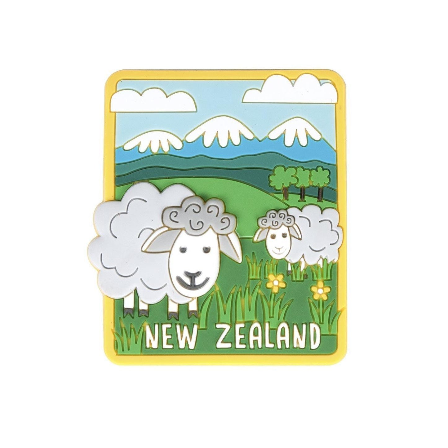 Magnet PVC Sheep Mountains - hellokiwi