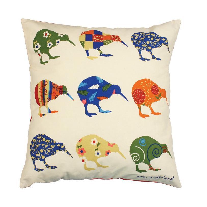 Cushion Cover - Kiwi Applique Homeware - Living Room