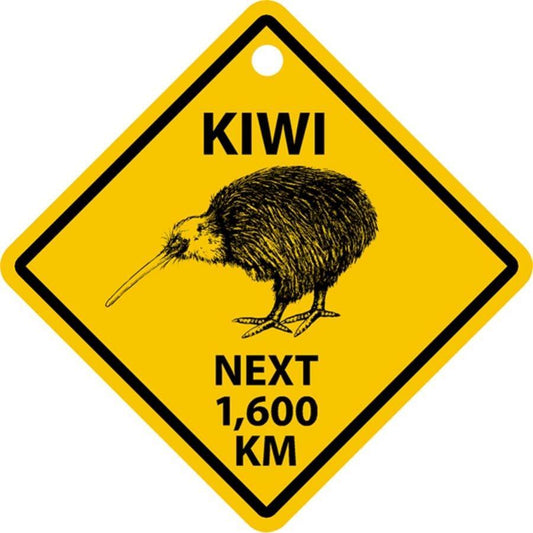 Road Sign Kiwi Gifts - Key Rings, Badges & Magnets