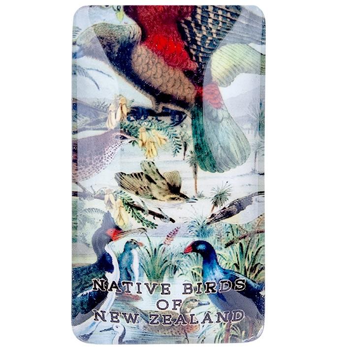 Magnet Native Birds Prestige Glass Gifts - Key Rings, Badges & Magnets