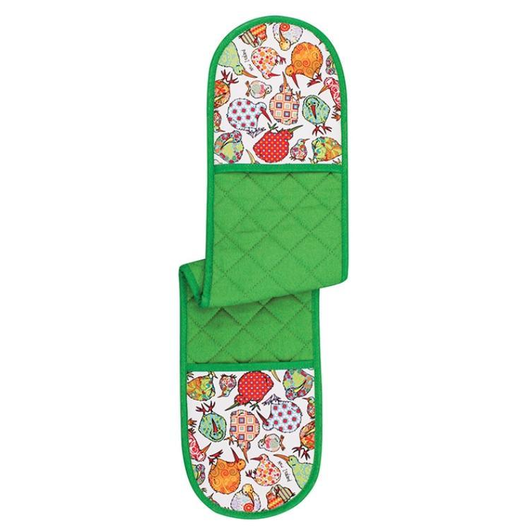 Kaleidoscope Kiwi Double Oven Mitt Homeware - kitchenware