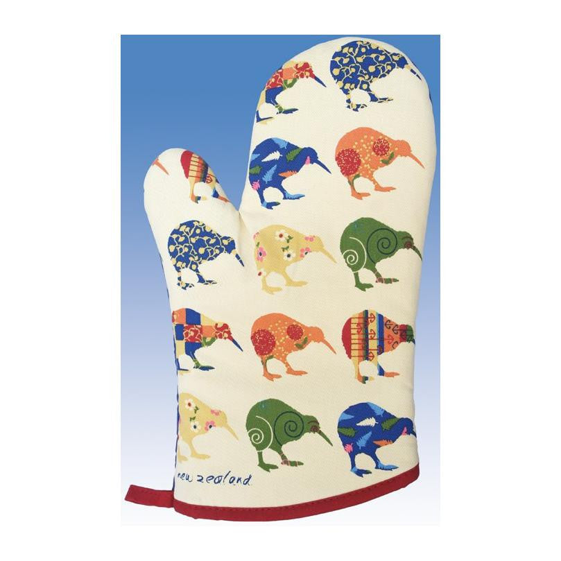 Kiwi Applique Oven Glove Homeware - kitchenware