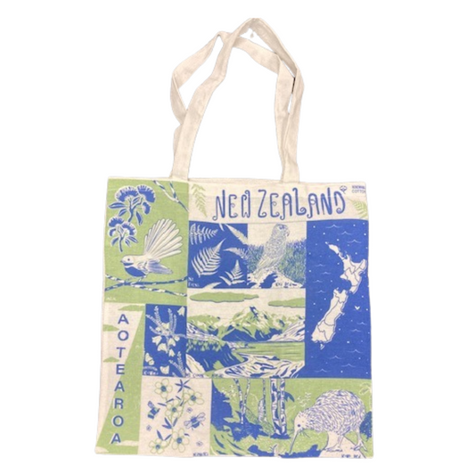 100% Recycled Material Cotton Bag- Scenic Icons Gifts - Bags