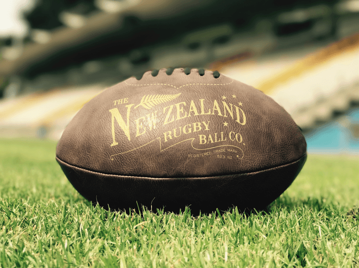 Rugby Ball Antique - hellokiwi
