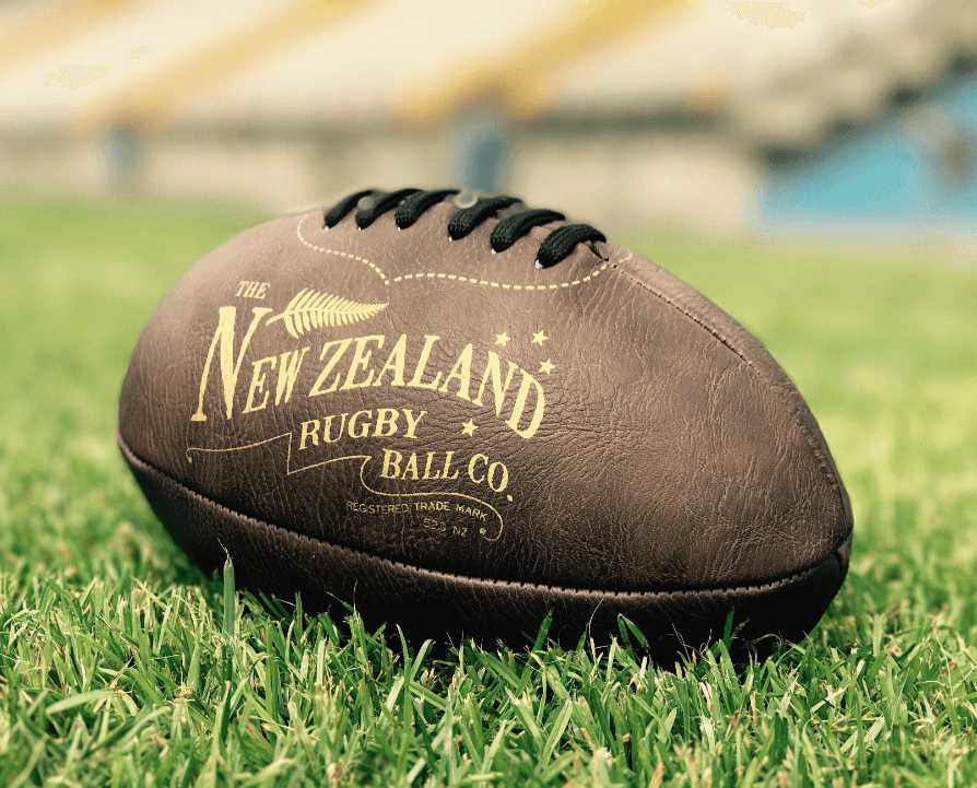 Rugby Ball Antique - hellokiwi