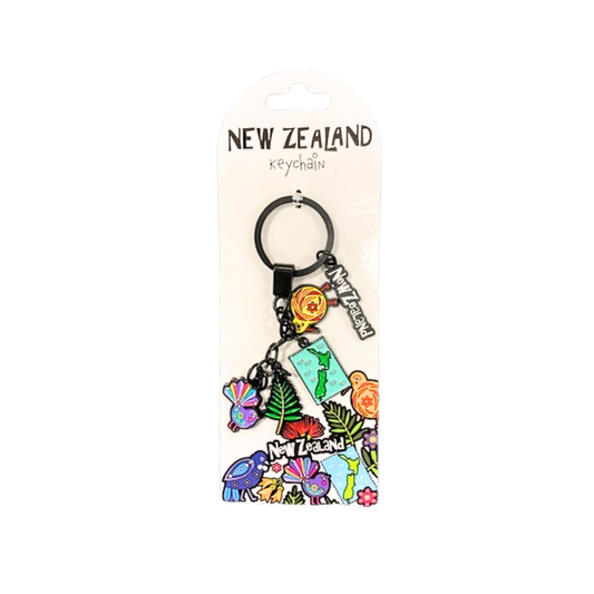 Key Ring -NZ Retro Icons