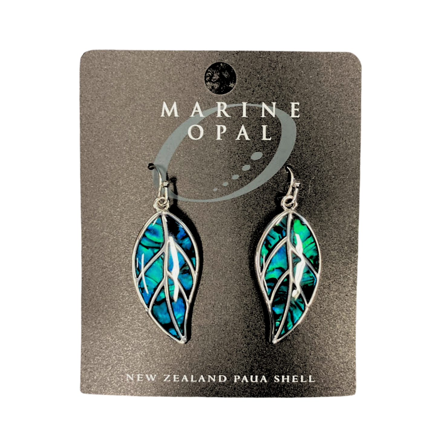 Marine Opal Earring Leaf