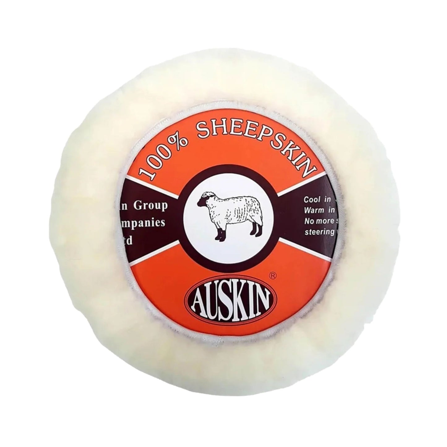 Auskin Sheepskin Steering Wheel Cover Homeware - Rug