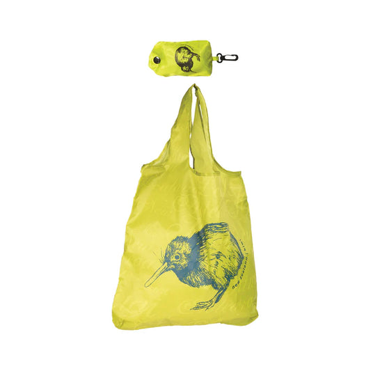 Shopping Bag Folding Kiwi Green