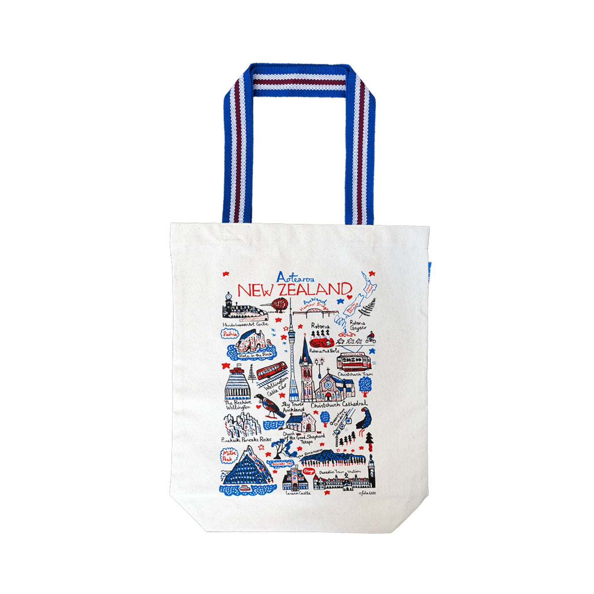 Cotton Bag - Julia Gash New Zealand on a white background