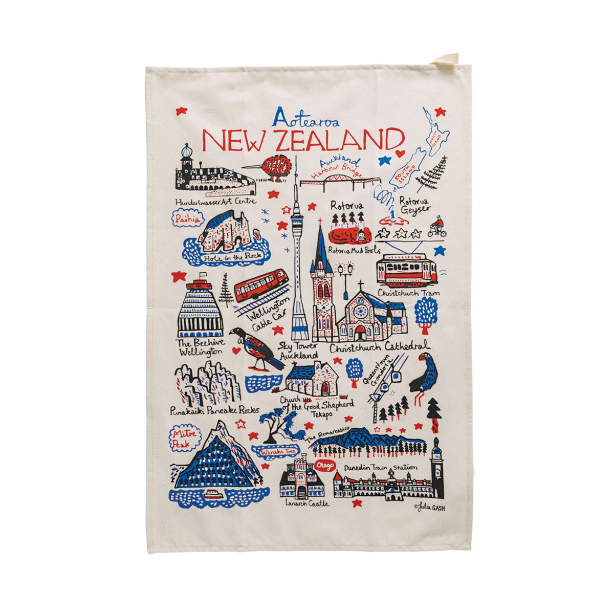 Julia Gash | Tea Towel from New Zealand
