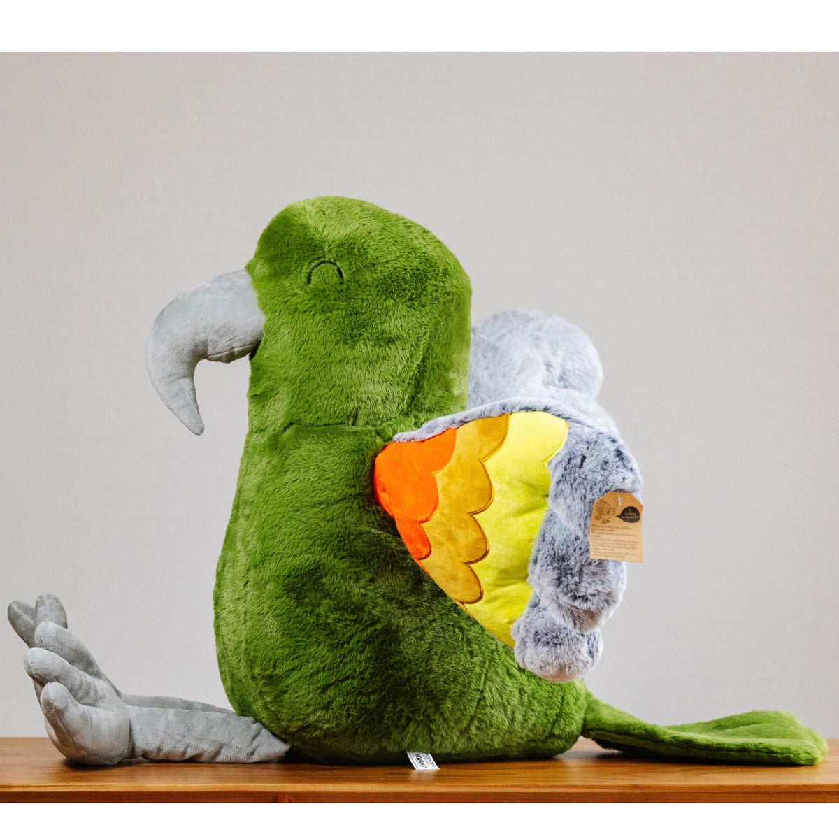 kea bird soft toy large