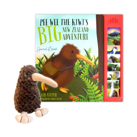 Kid's Book - Pee Wee the Kiwi's BIG New Zealand Adventure Sound book