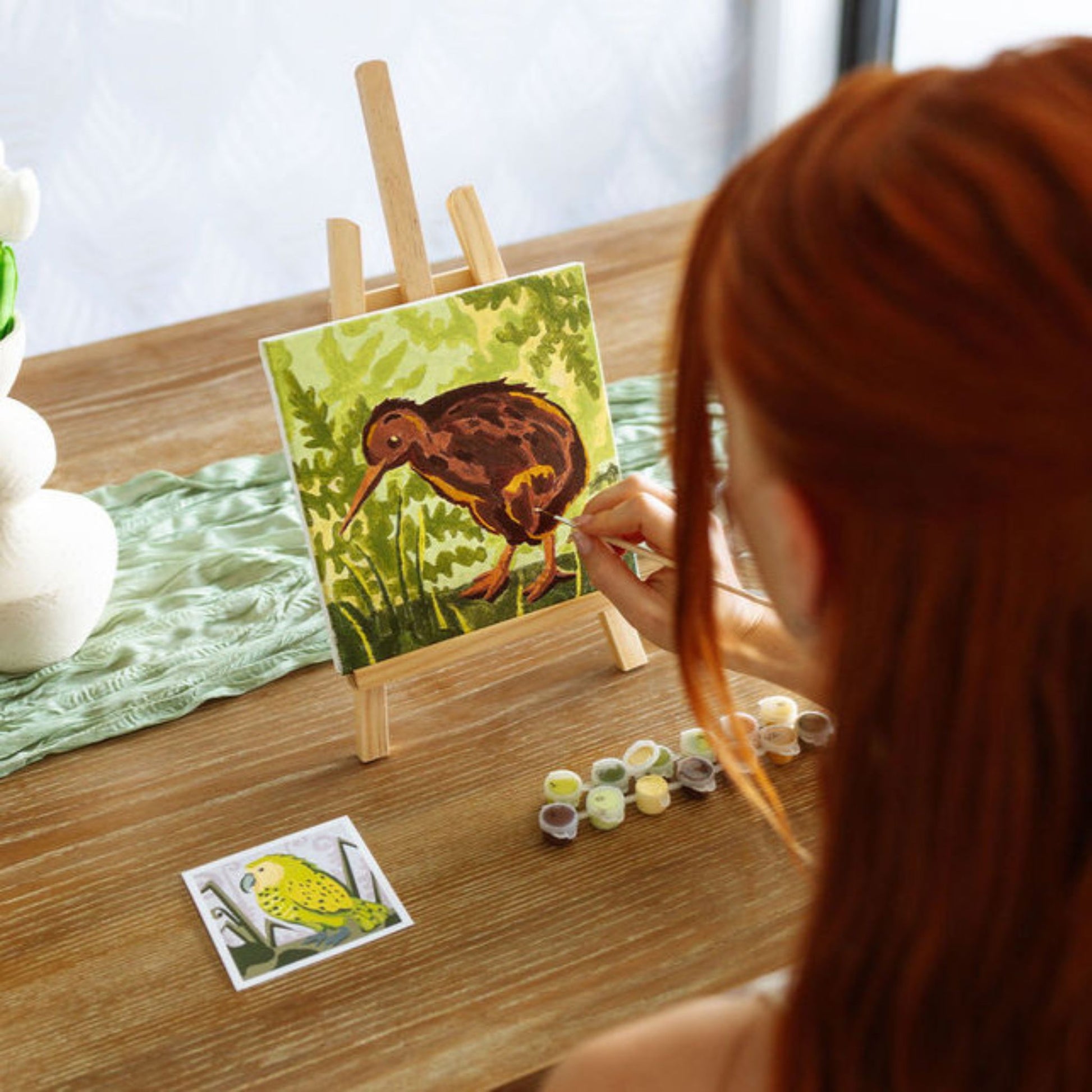 Adventure Collections Kiwi Paint By Numbers Kit – 20 x 20cm