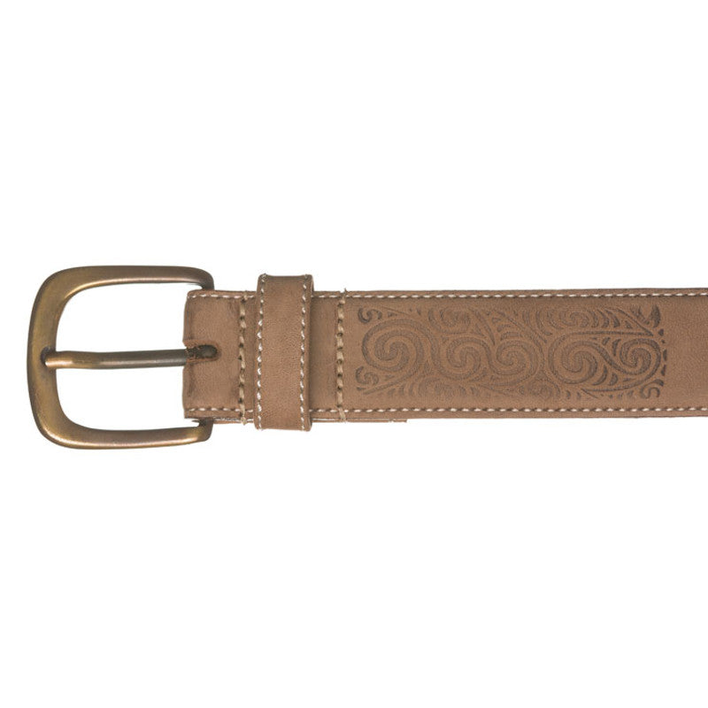 Leather Embossed Rafter Belt