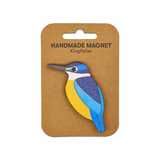 Kingfisher Wooden Magnet