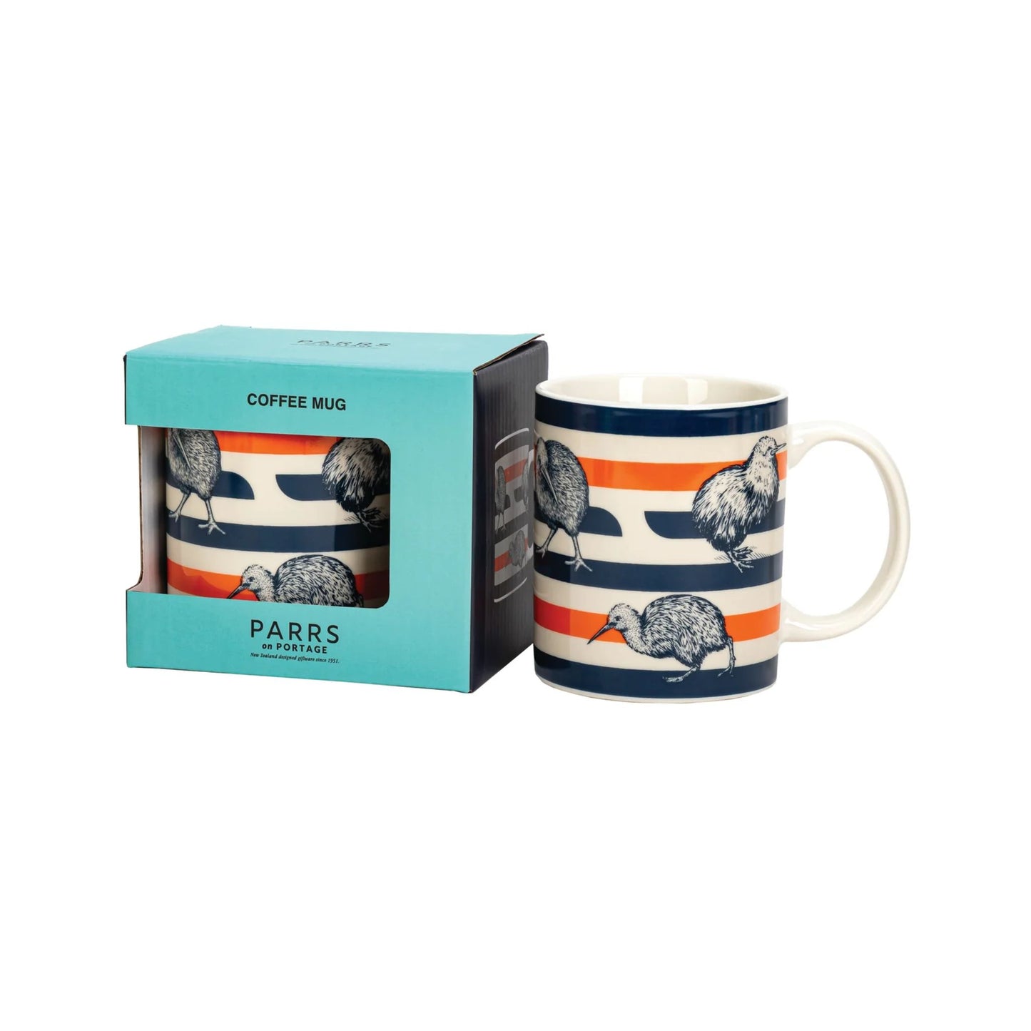 Coffee Mug Kiwi Stripe