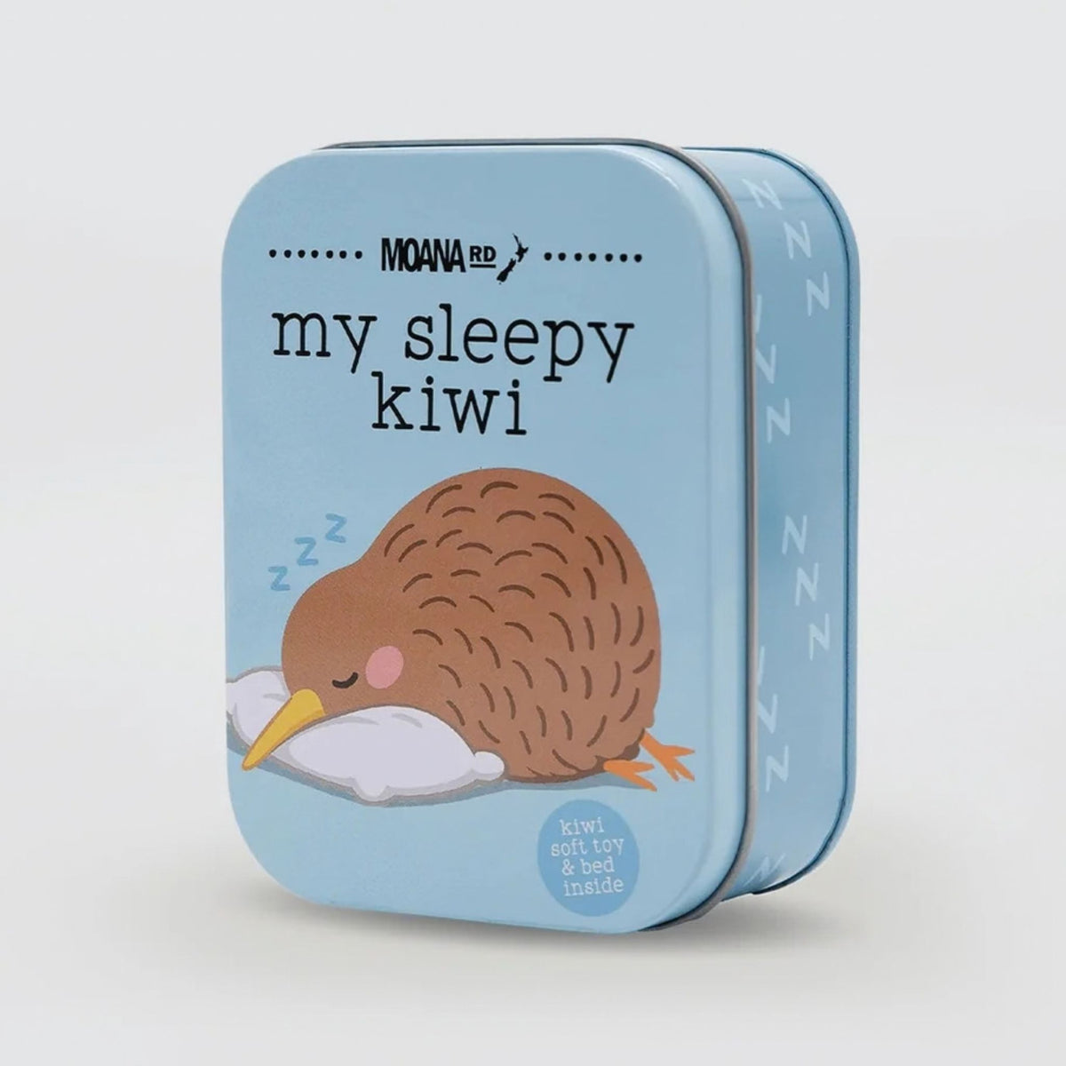 My Sleepy Kiwi in a Tin Gifts - Soft Toy