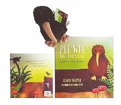 Book Pee Wee with Plush Kiwi Gifts - Books