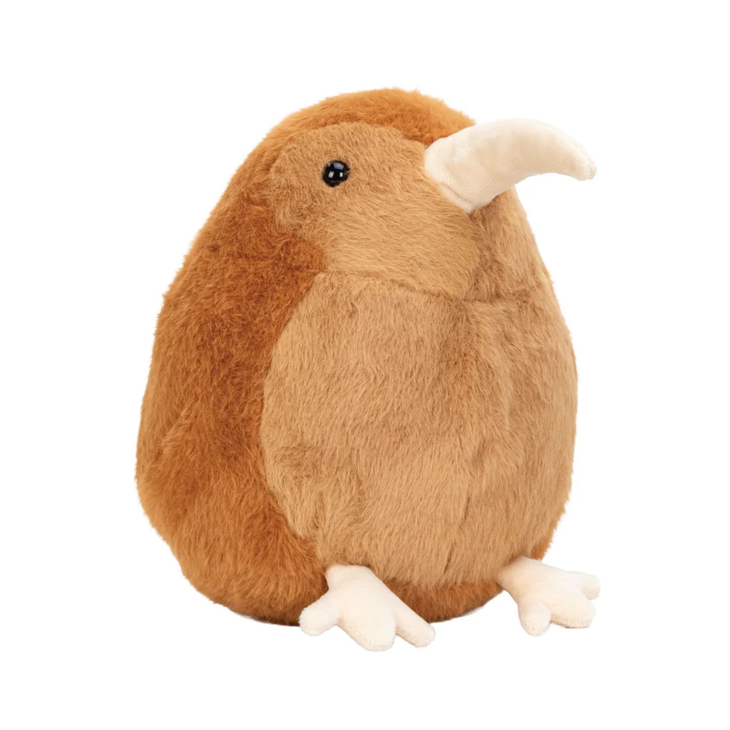 Kiwi Toy Squishy Roland Senior 23cm. Plush toy resembling a kiwi bird on a white background
