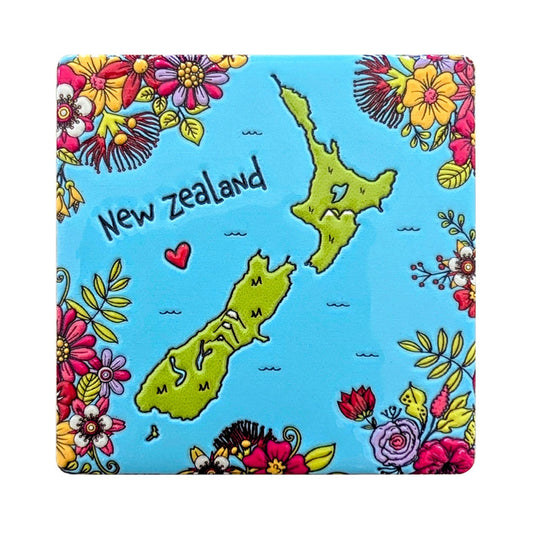 Tile-Magnet-Map
