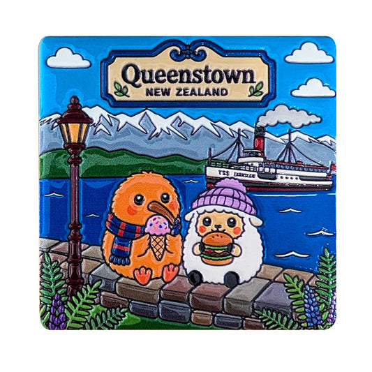 Tile Magnet - Queenstown Earnslaw