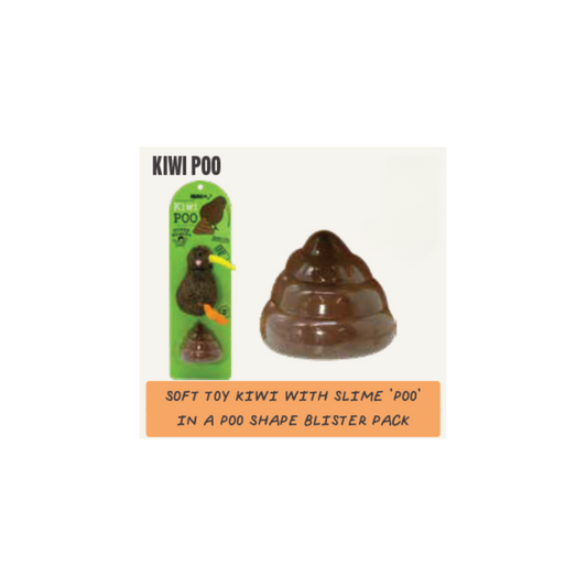 Slime Kiwi Poo Gifts - Soft Toy
