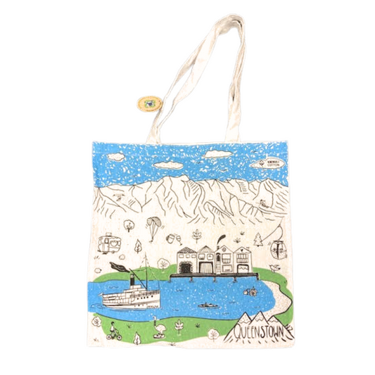 100% Recycled Material Cotton Bag- Quunstown Gifts - Bags