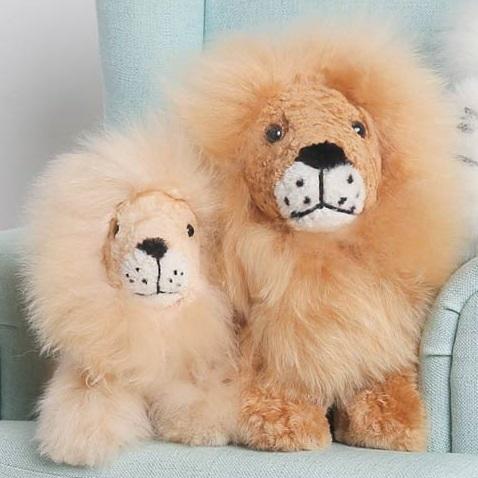 Alpaca Fleece Toy - Lion