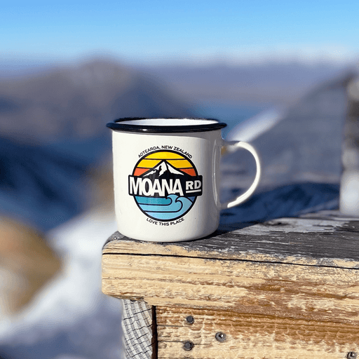 Enamel Travel Mug Cup - Moana Road Small - Adventure Homeware - kitchenware