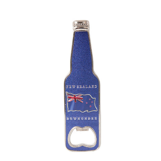 New Zealand Bottle Opener Magnet