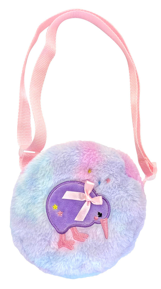 Girl's Shoulder Bag Kiwi- Round